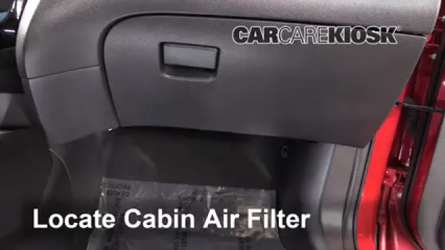 2017 Nissan Rogue Sport SL 2.0L 4 Cyl. Filtre à air (intérieur) Changement